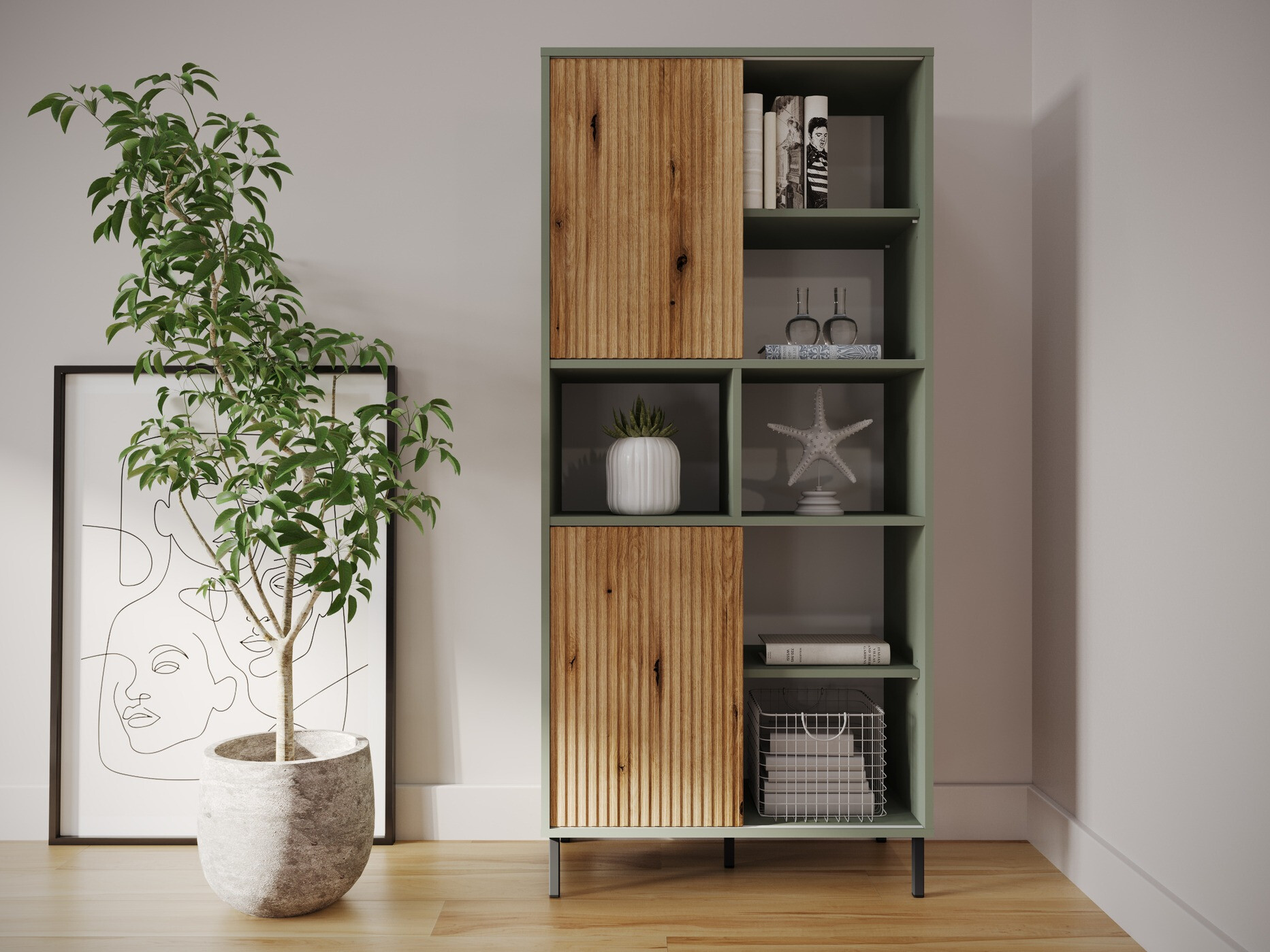 Könyvespolc Novfera 105