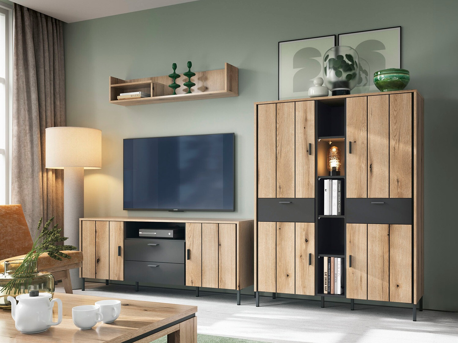 Fali polc Morelmi 106