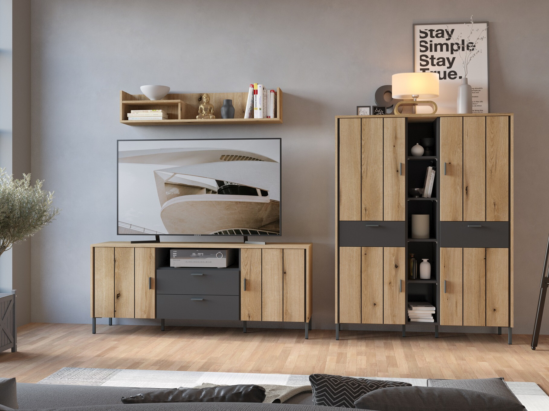 Könyvespolc Morelmi 107