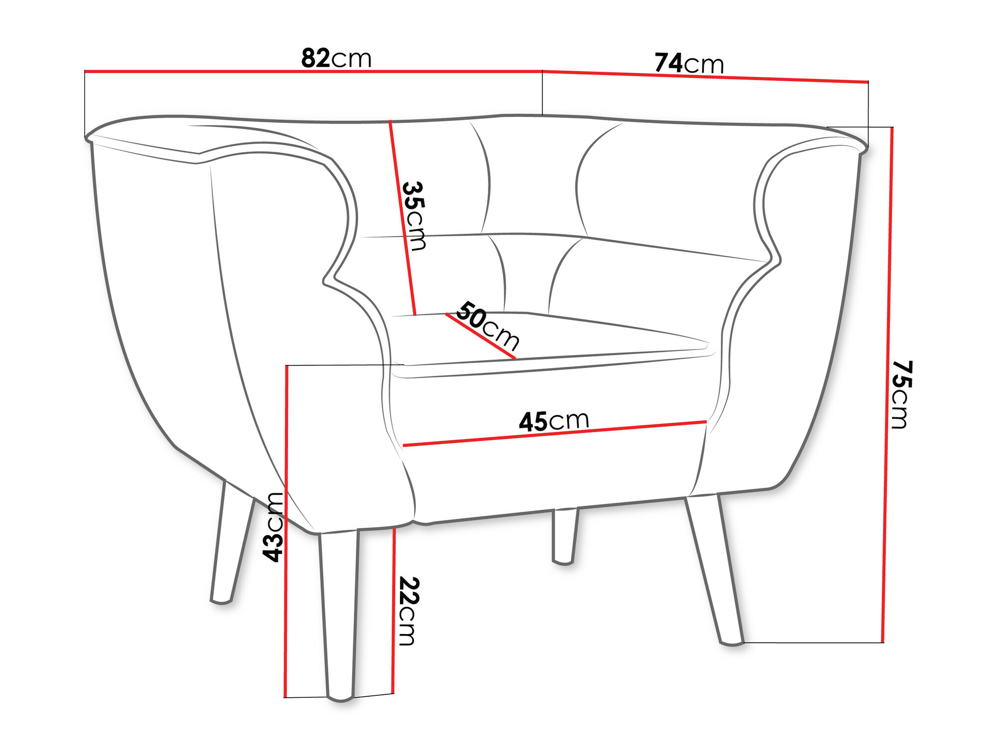 Fotel Glenview 102 (Kronos 14)