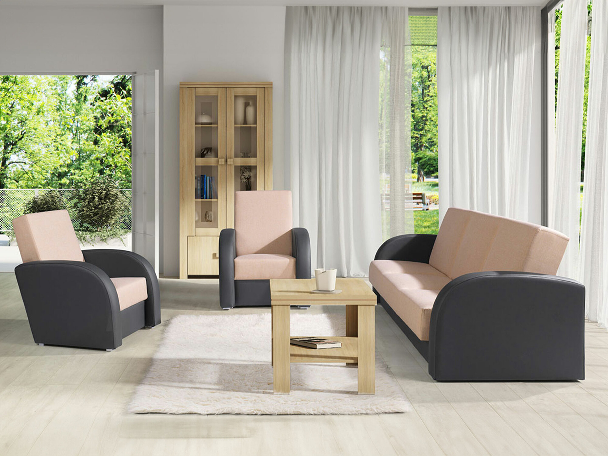 Kárpitozott bútorok Providence 173 (Soft 020 + Lux 24)