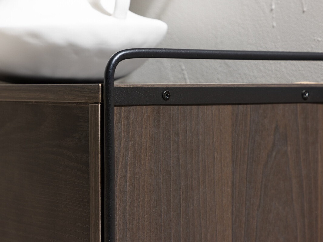 Fali szekrény Dallas 4530 (Barna)