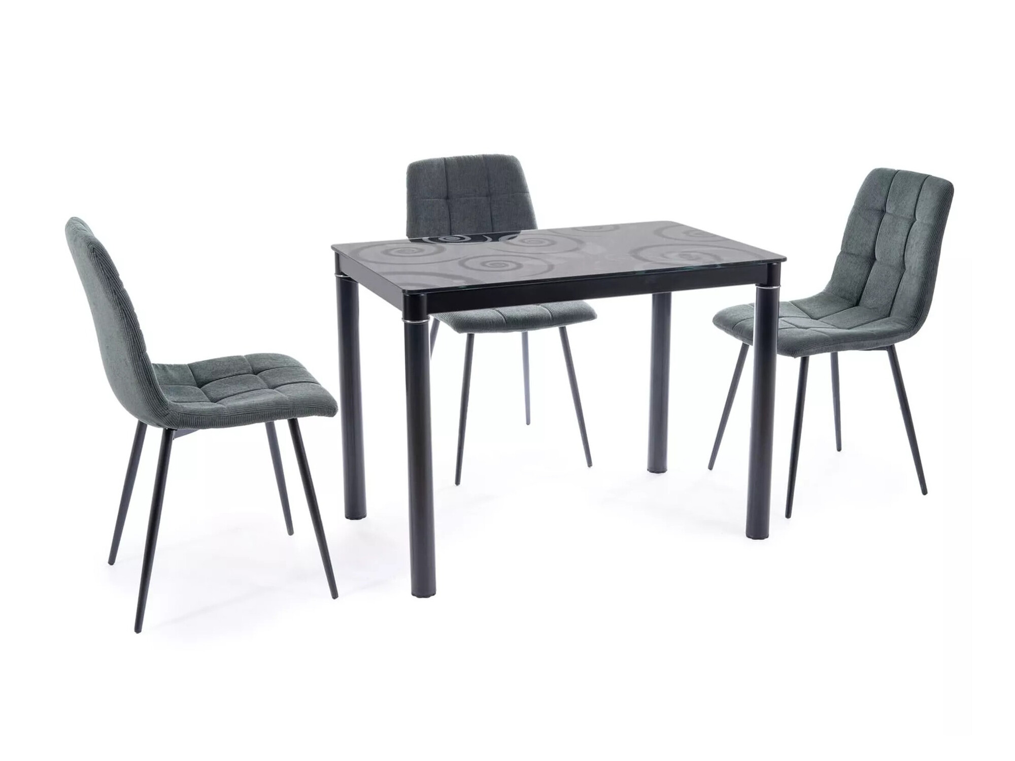 Asztal Detroit 603 (Fekete)