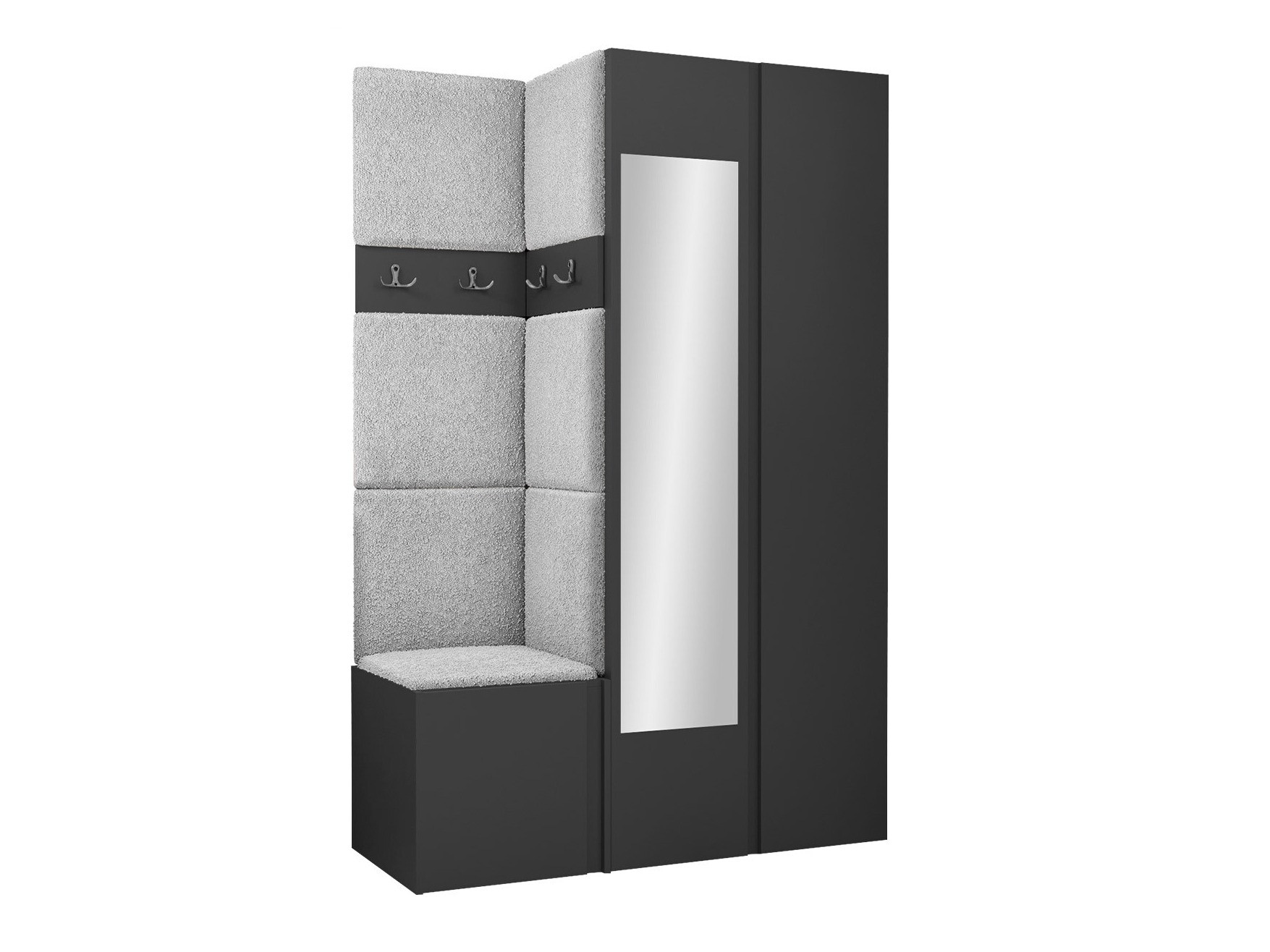 Előszoba garnitúra Hartford 350 (Grafit)