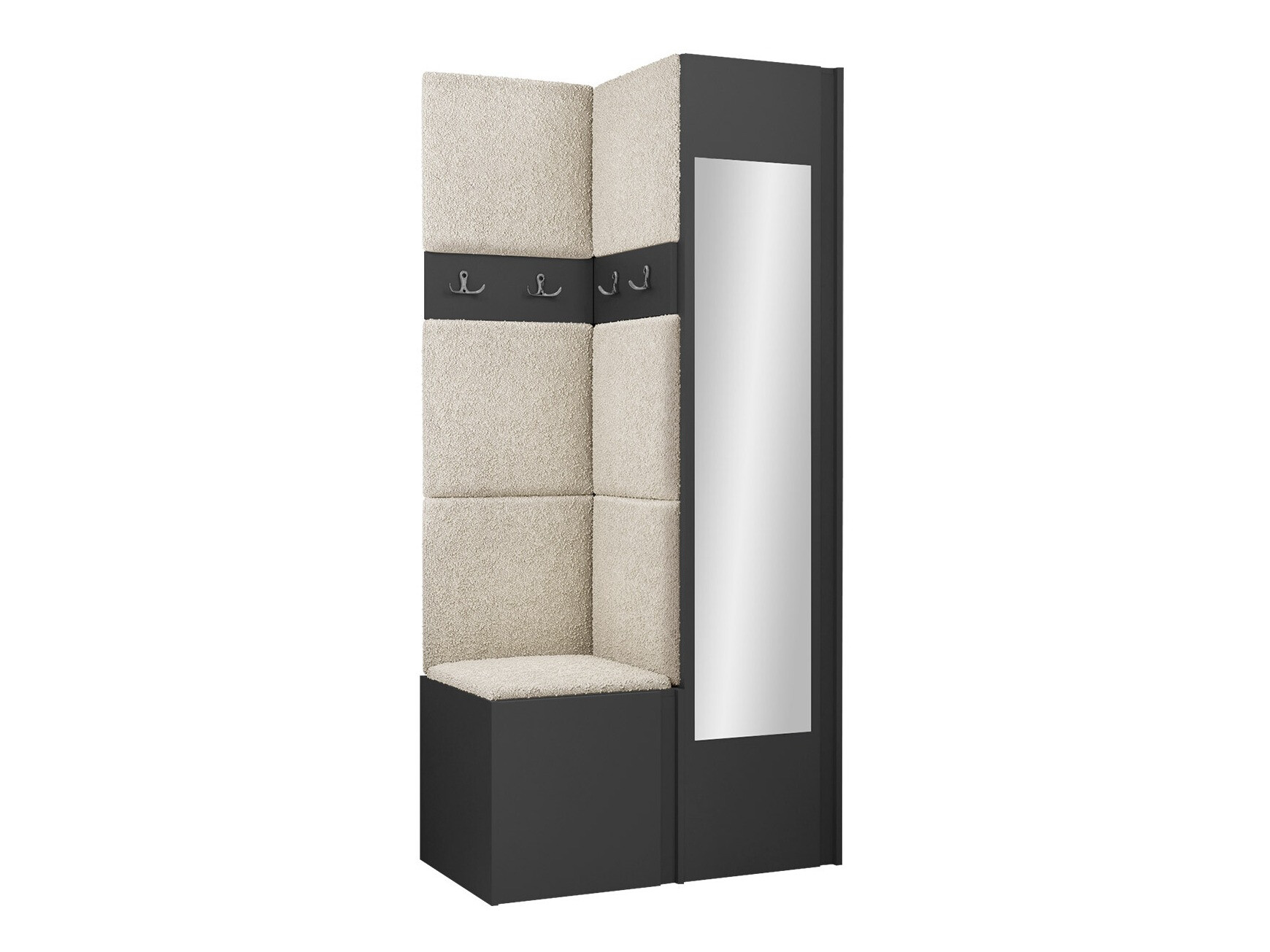 Előszoba garnitúra Hartford 354 (Grafit)