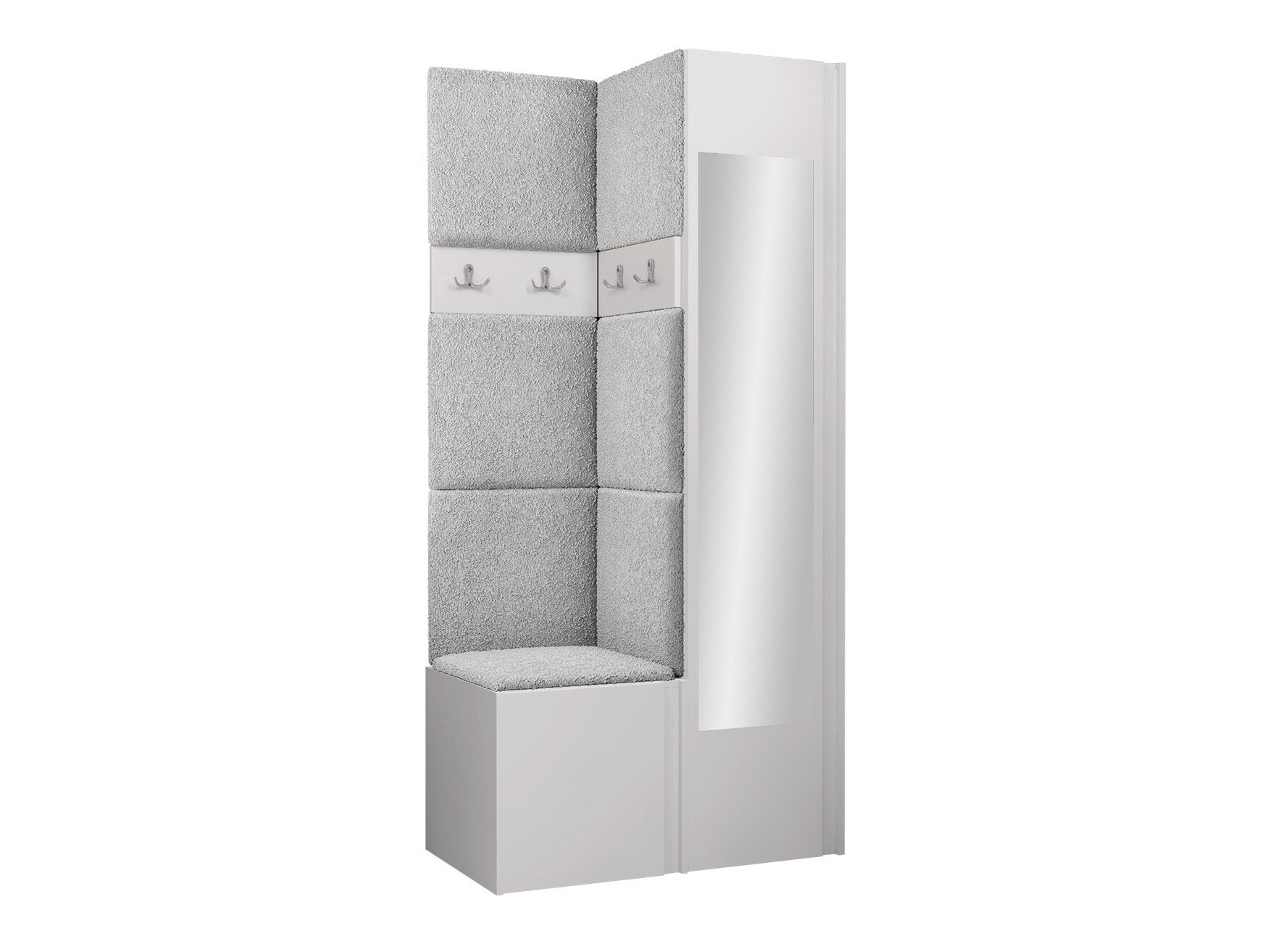 Előszoba garnitúra Pinis XXV (Fehér)