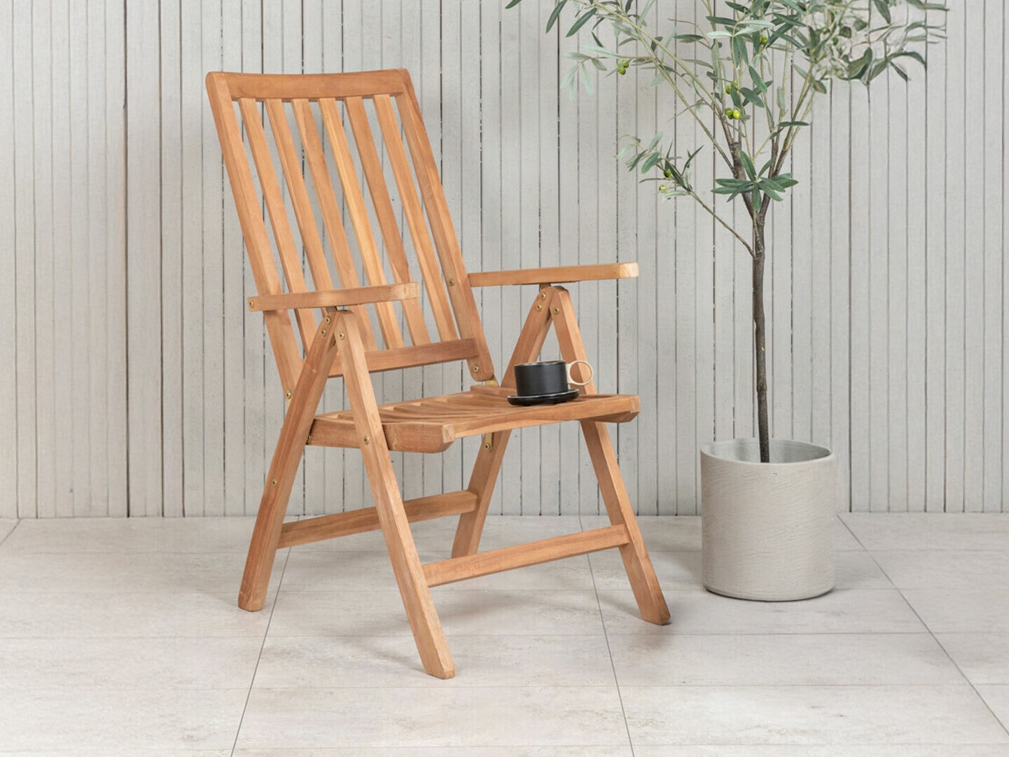 Kerti szék Nunova 115 (Világosbarna)