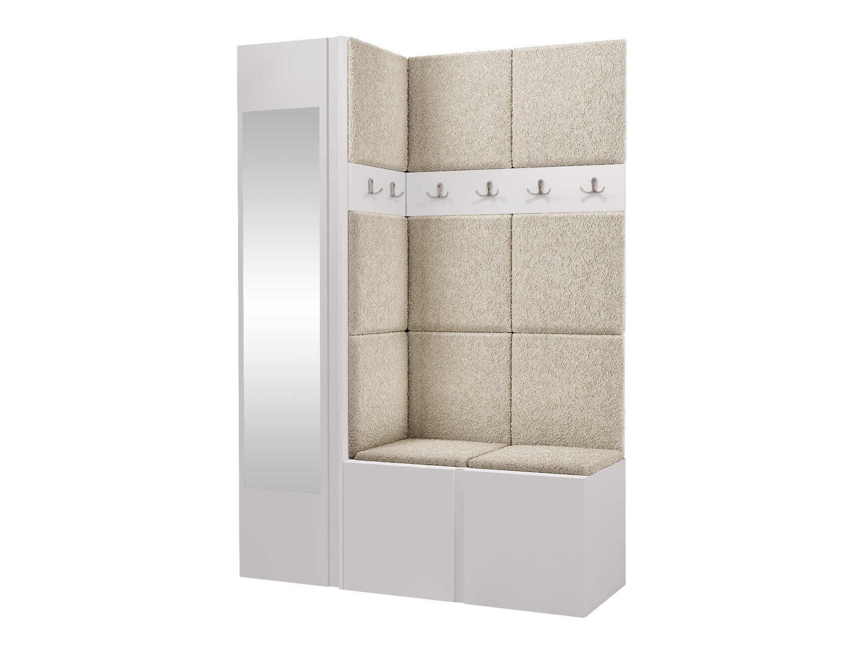 Előszoba garnitúra Hartford 277 (Fehér)