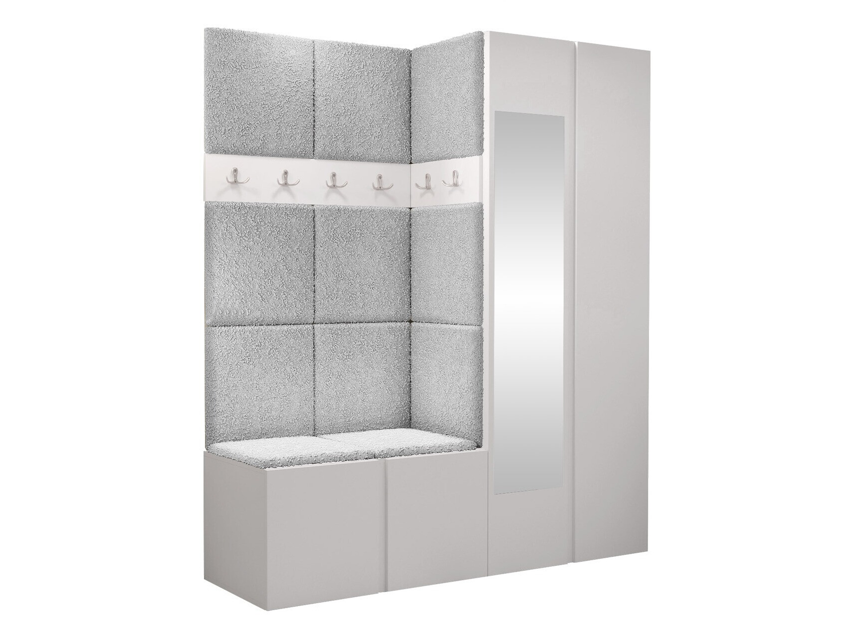 Előszoba garnitúra Pinis X (Fehér)