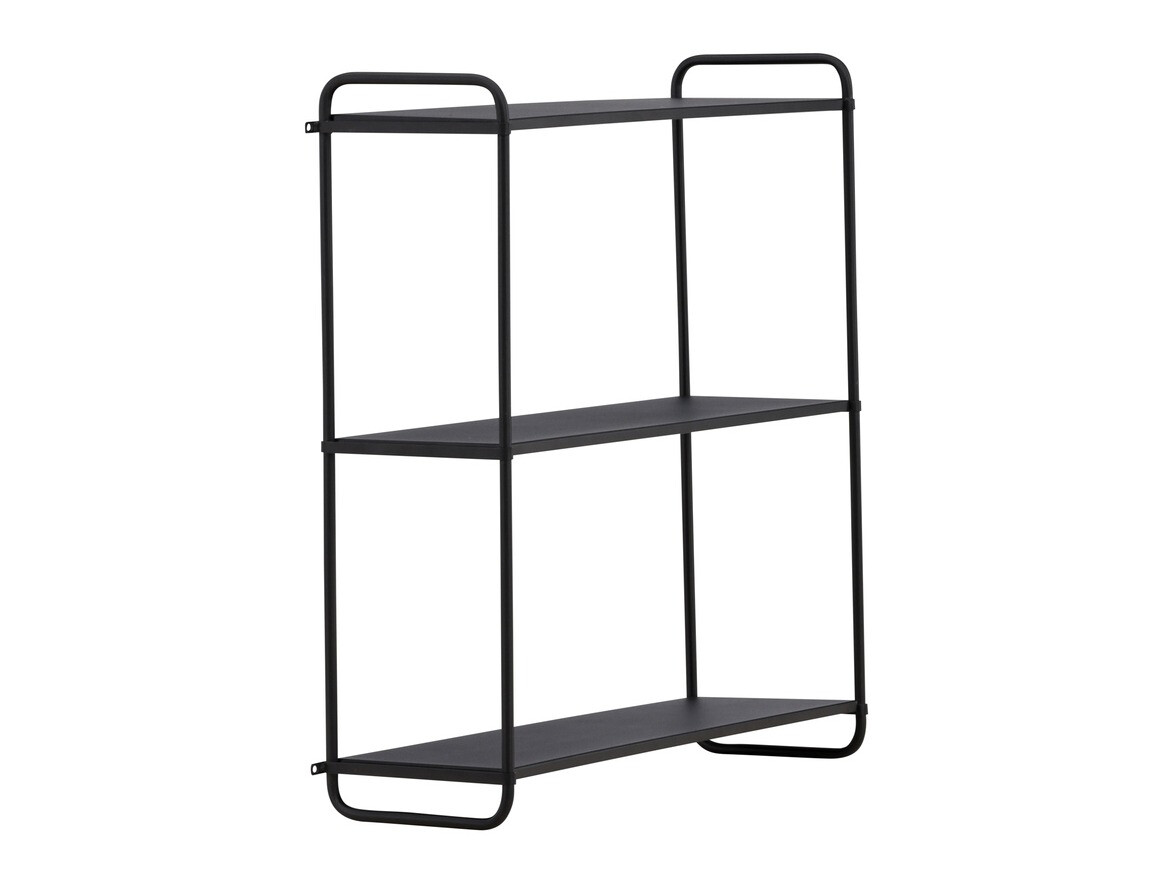 Fali polc Dallas 4550 (Fekete)