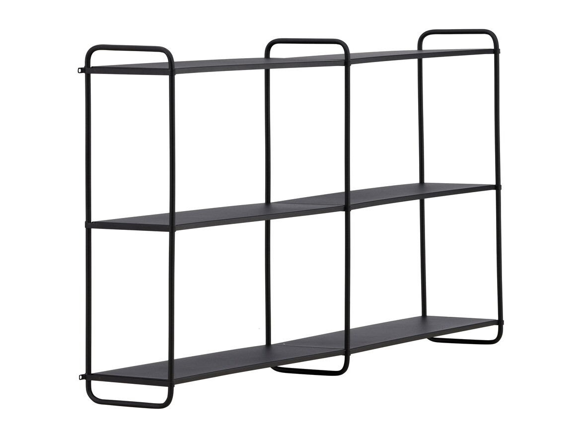 Fali polc Dallas 4551 (Fekete)