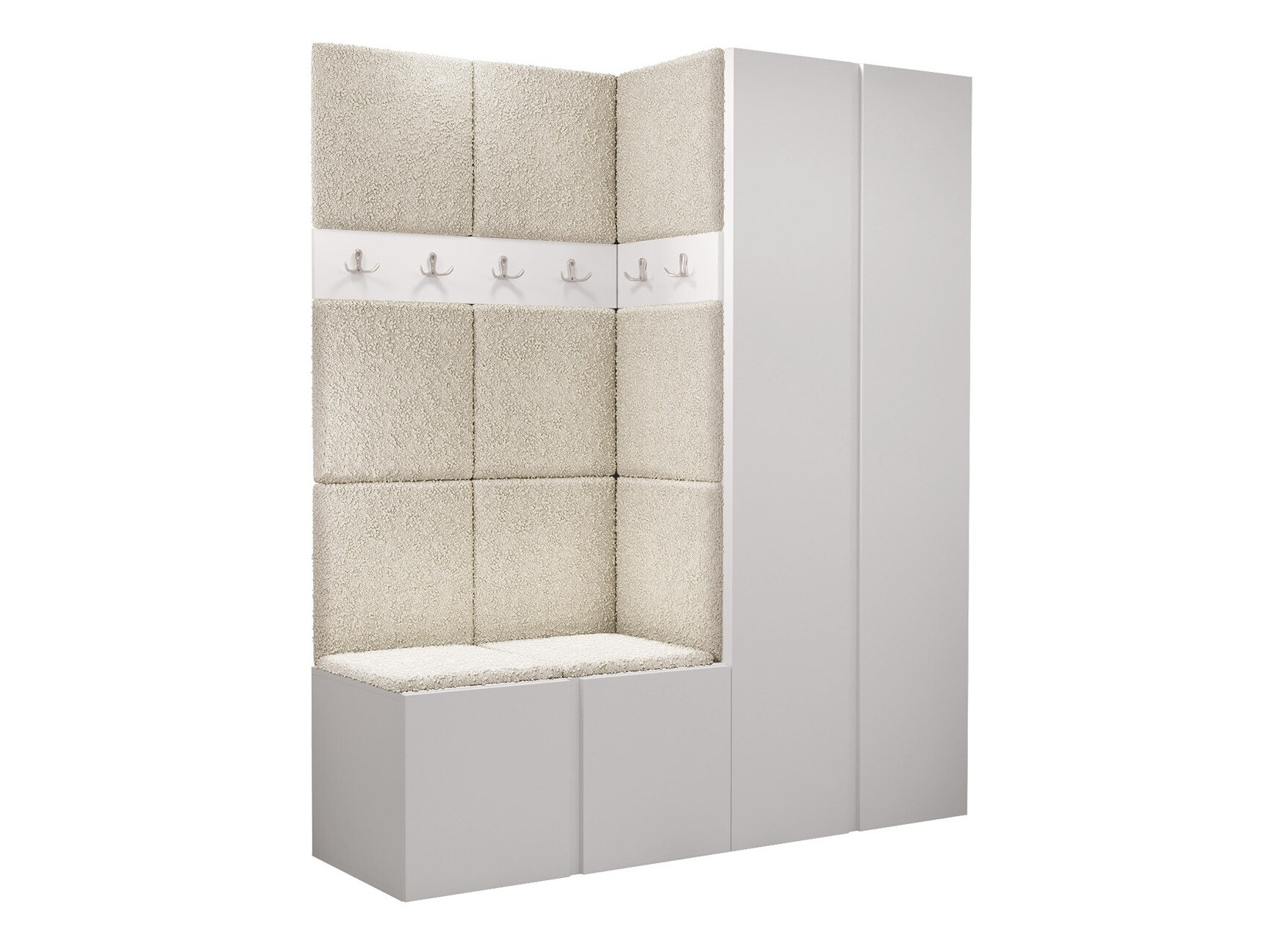 Előszoba garnitúra Hartford 266 (Fehér)