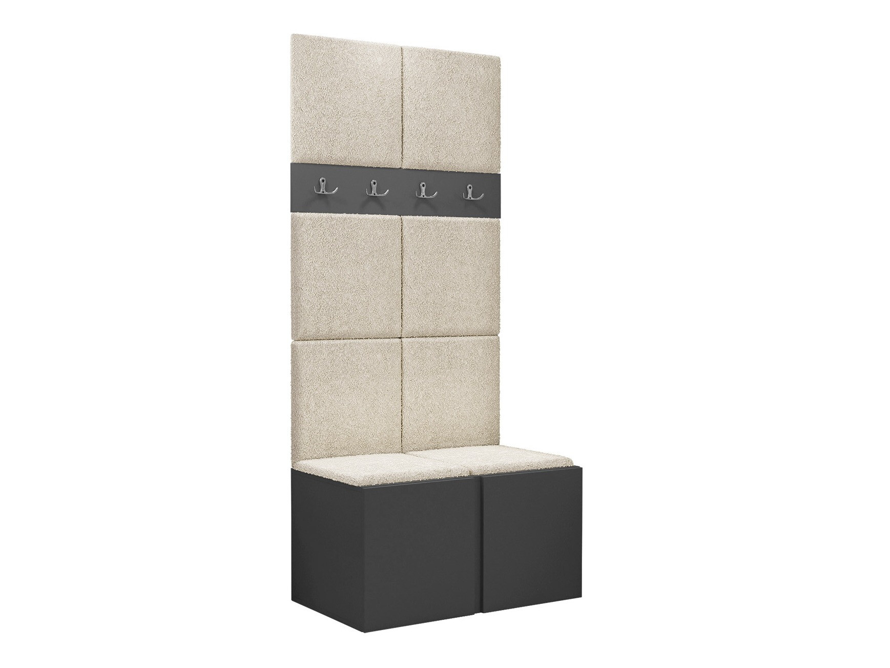 Előszoba garnitúra Hartford 267 (Grafit)