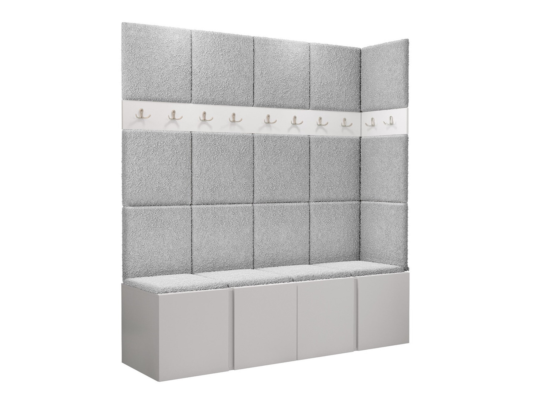 Előszoba garnitúra Pinis II (Fehér)