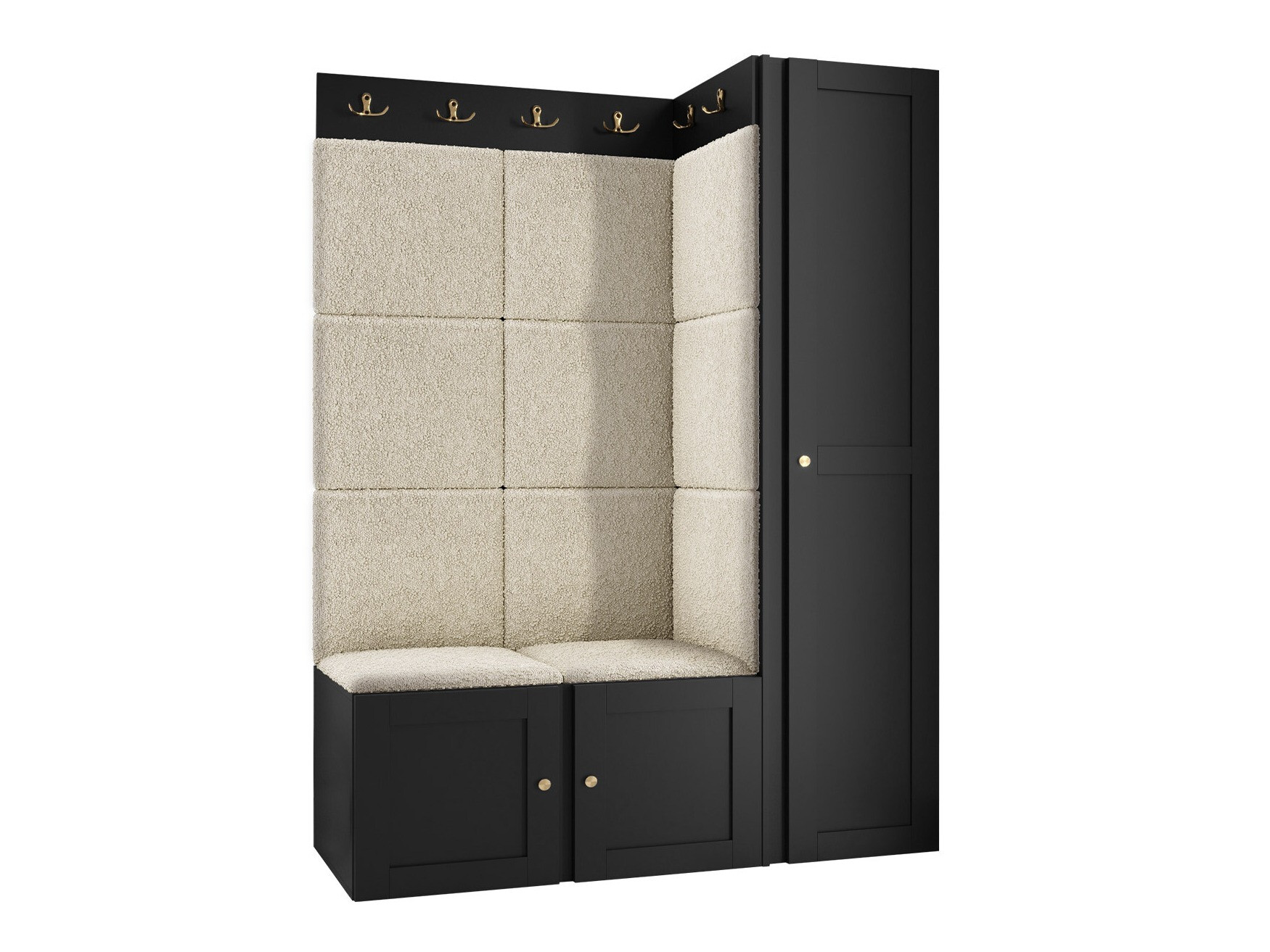 Előszoba garnitúra Hartford 377 (Fehér)