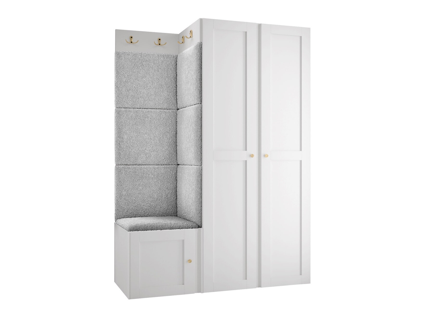 Előszoba garnitúra Hartford 379 (Fehér)