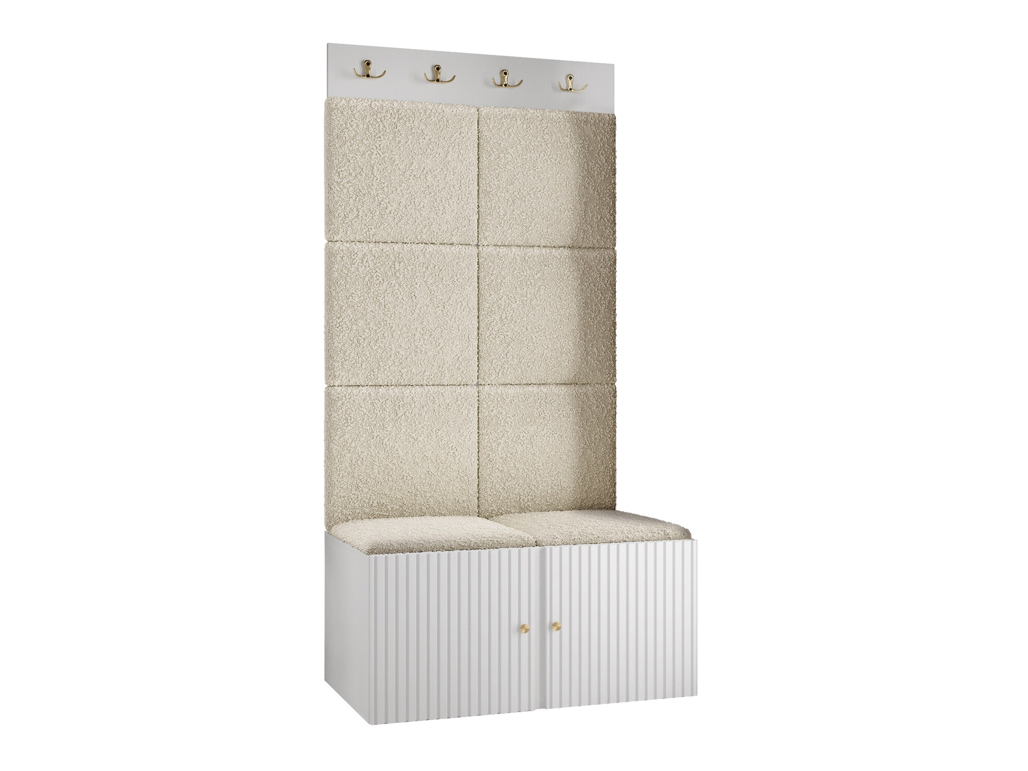 Előszoba garnitúra Hartford 383 (Fehér)