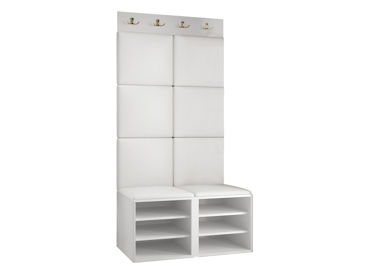 Előszoba garnitúra Hartford 383 (Fehér)