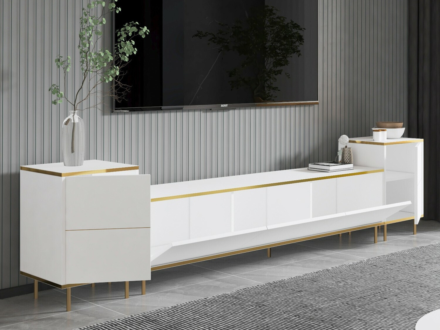 TV-állvány SH8072 kisebb sérüléssel