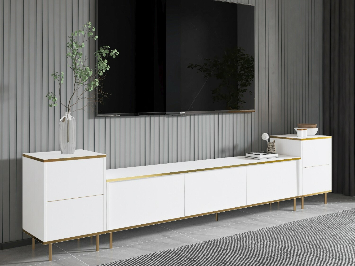 TV-állvány SH8072 kisebb sérüléssel