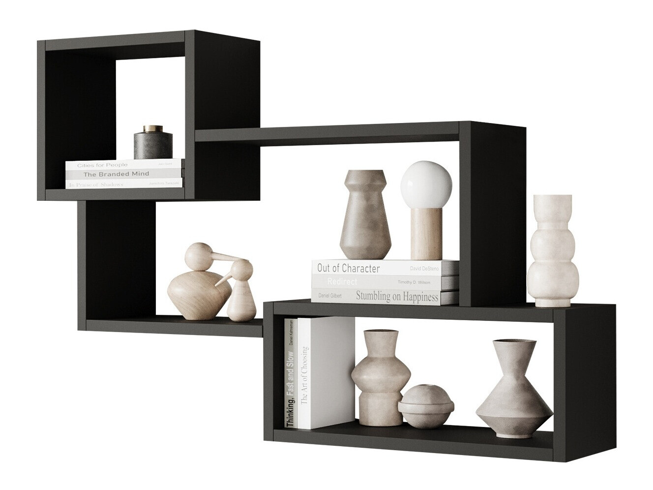 Fali polc Lexicon II (Grafit)