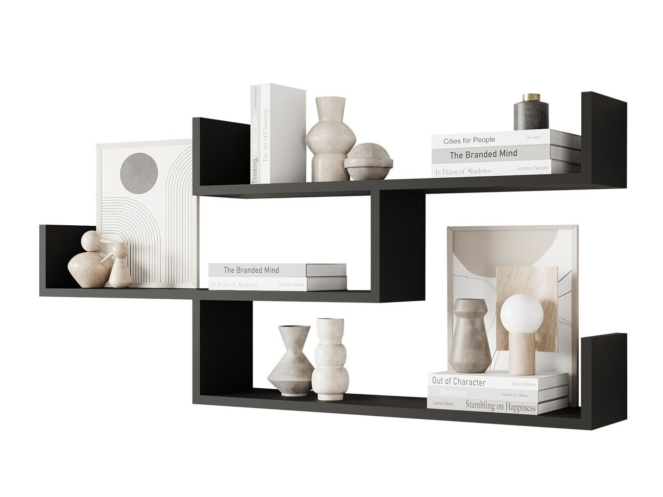 Fali polc Sarasota 104 (Grafit)