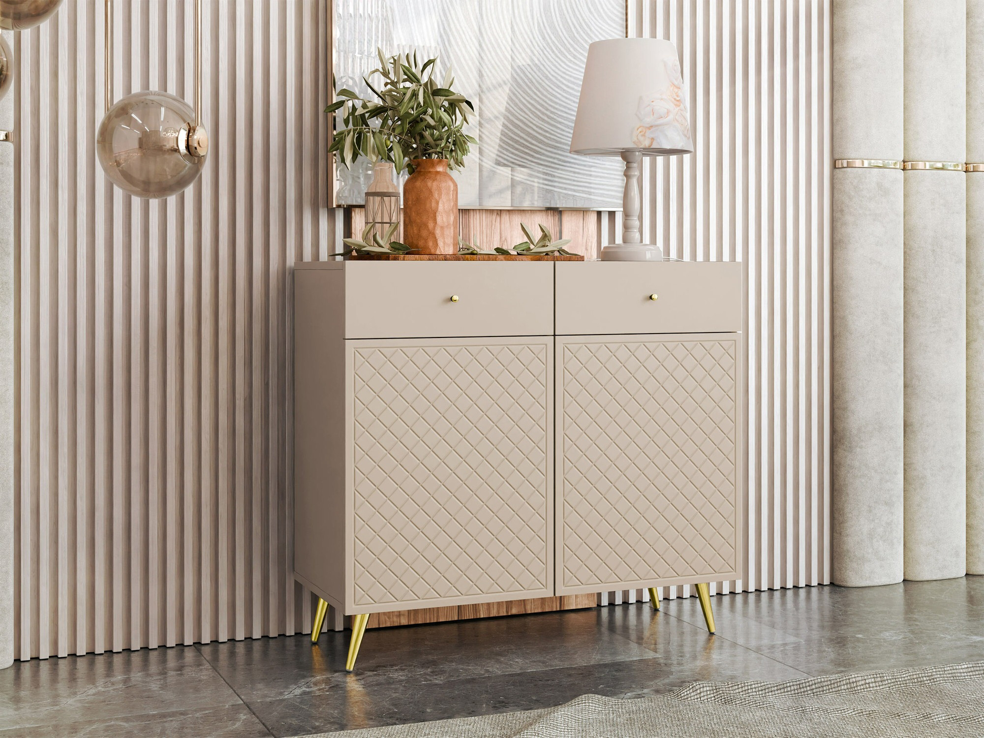 Komód Comfivo Nuromo 100 (Beige)