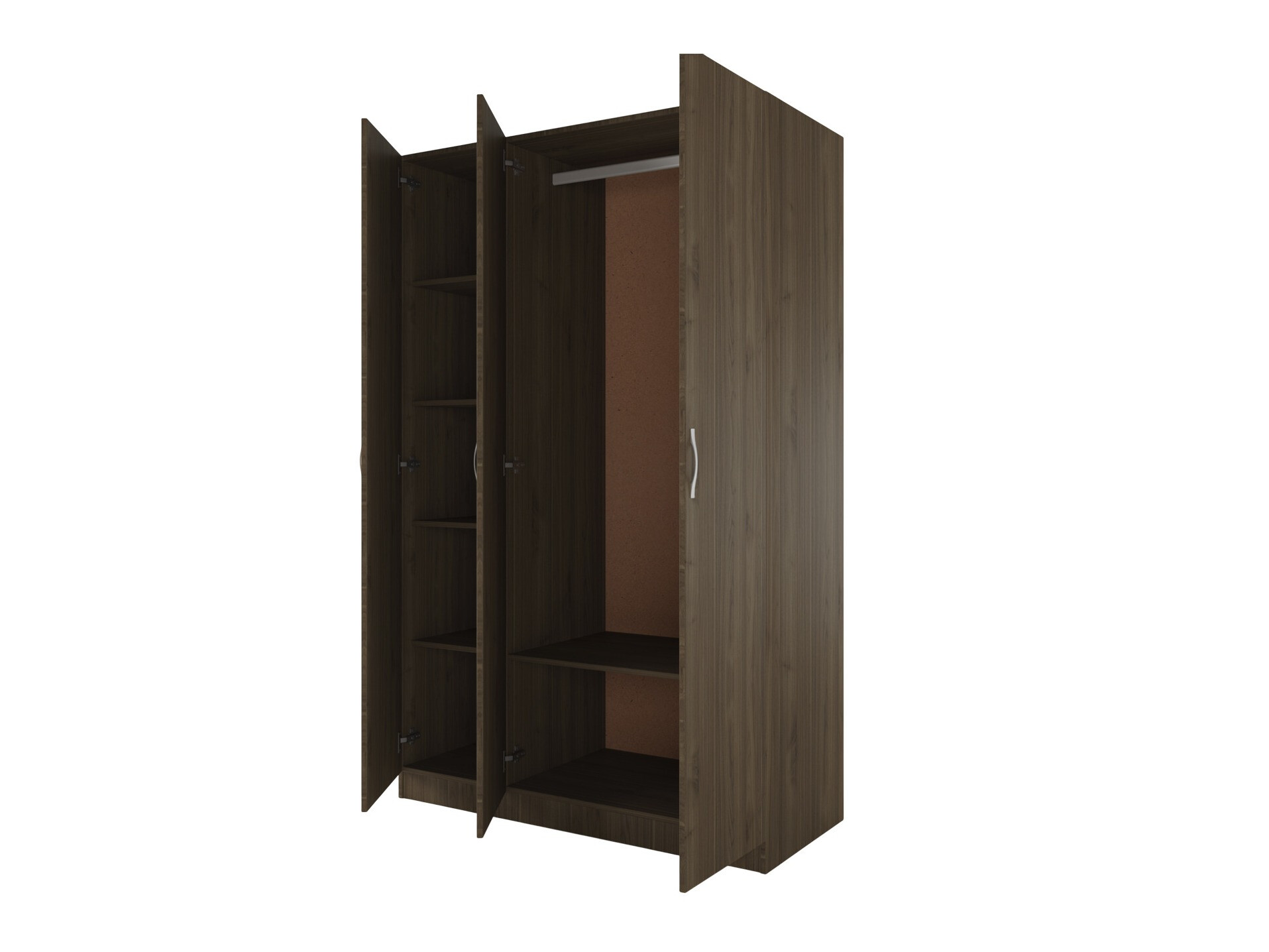 Gardróbszekrény Etfela 104 (Dió)