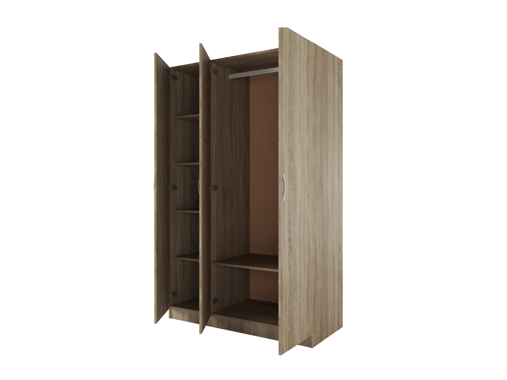 Gardróbszekrény Etfela 104 (Sonoma tölgy)