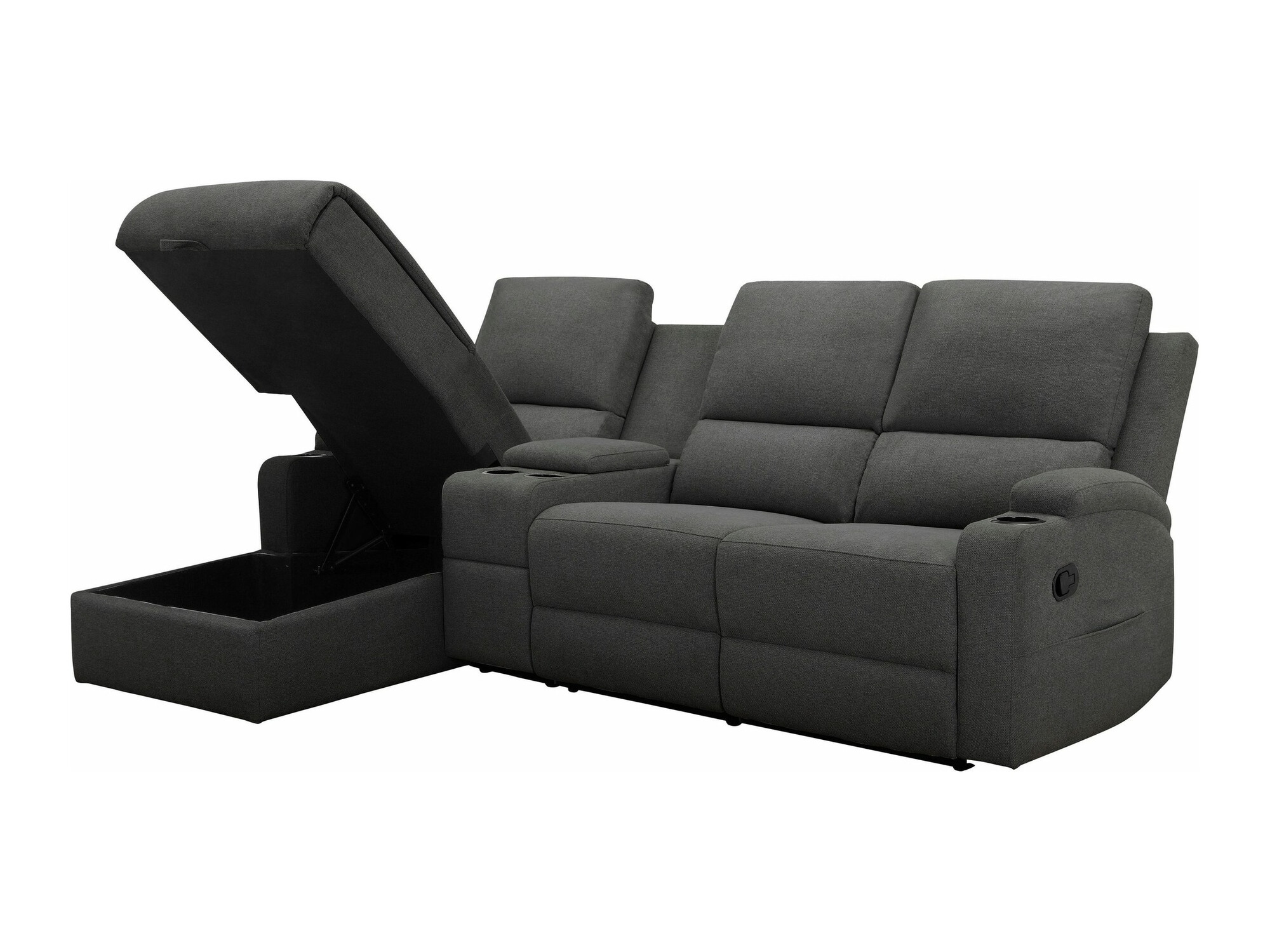 Relax sarokkanapé Denton 1368 (Antracit)