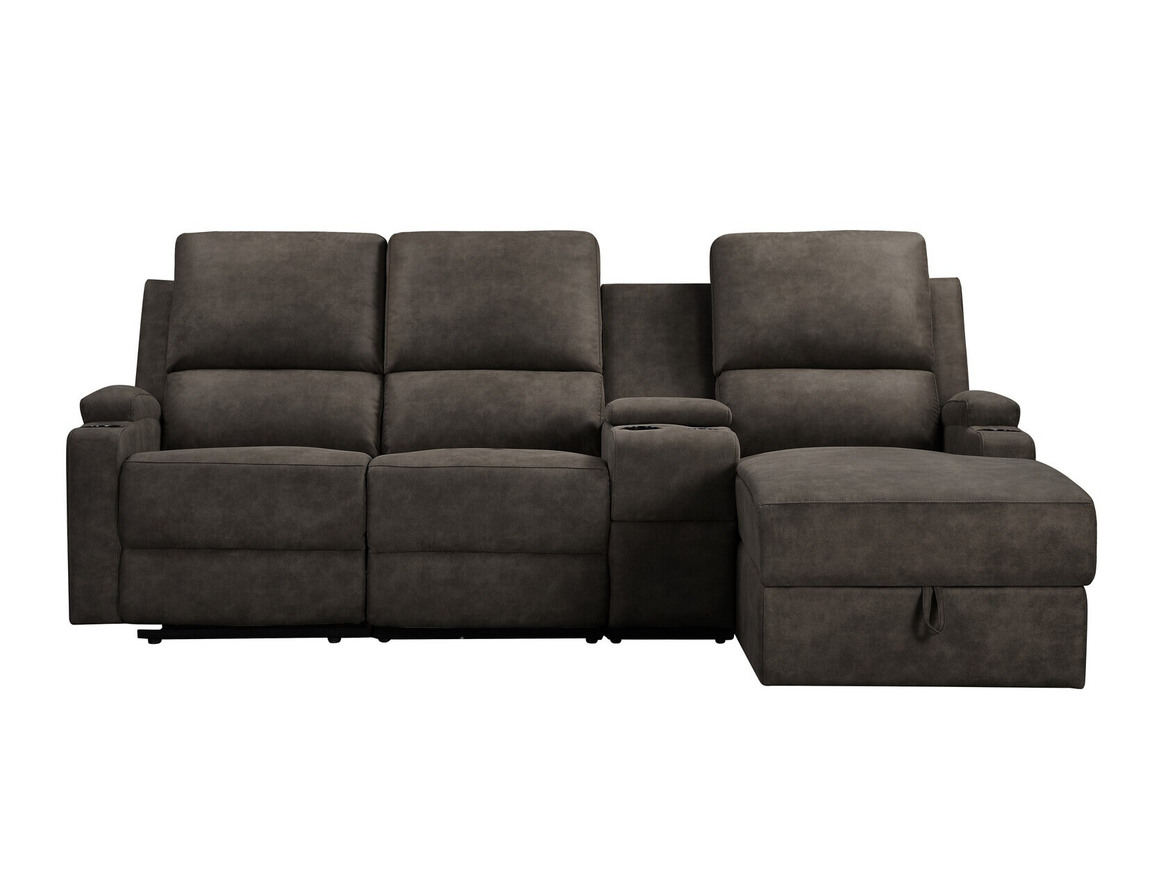 Relax sarokkanapé Denton 1368 (Sötét barna)