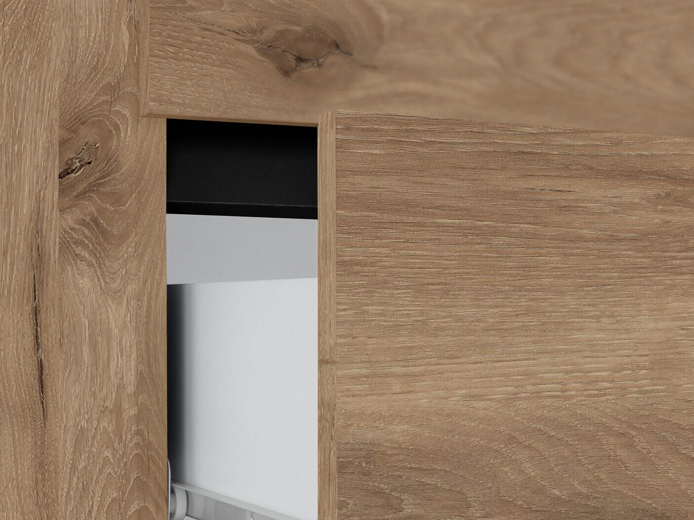 Álló fürdőszoba szekrény Soncamu 106 (Tölgy)