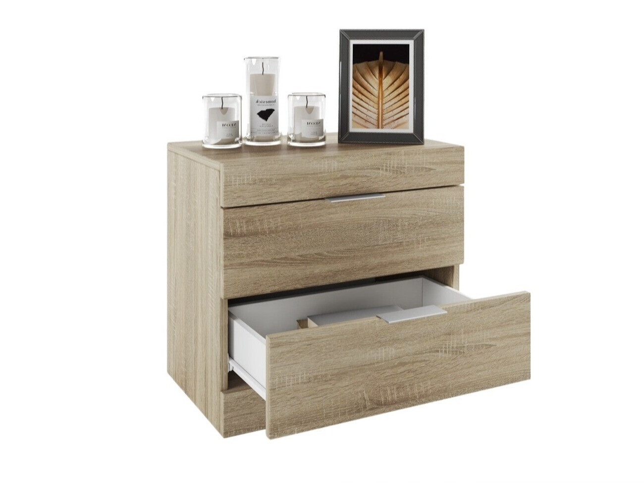 Éjjeliszekrény Portland 397 (Sonoma tölgy)