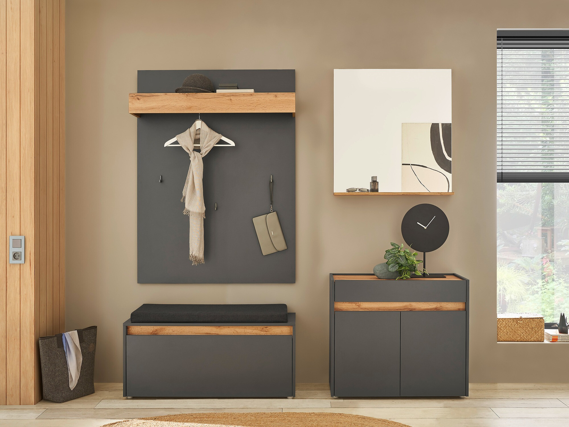 Fogas Elbsori 162 (Antracit)