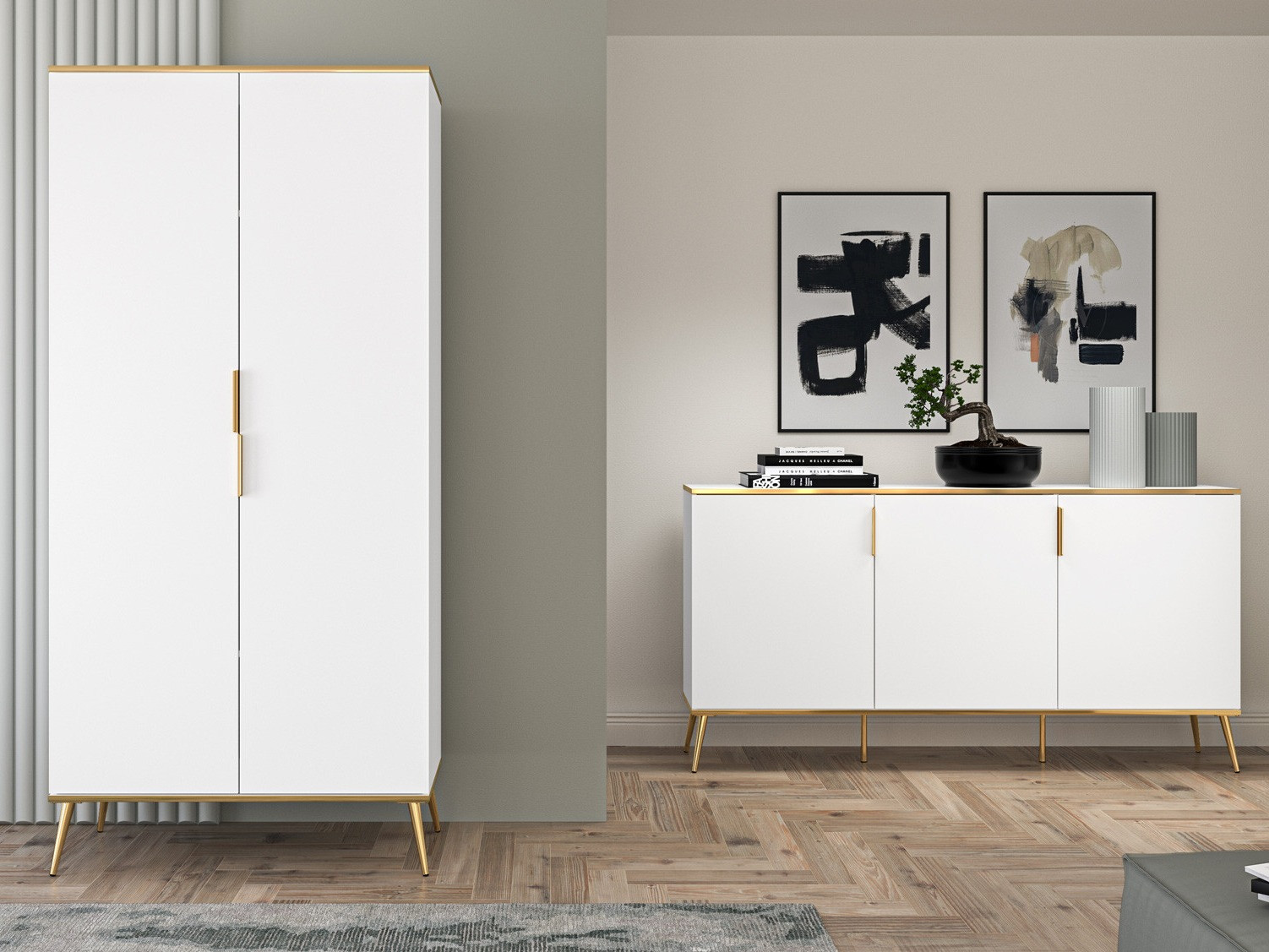 Gardróbszekrény Odenovu 100