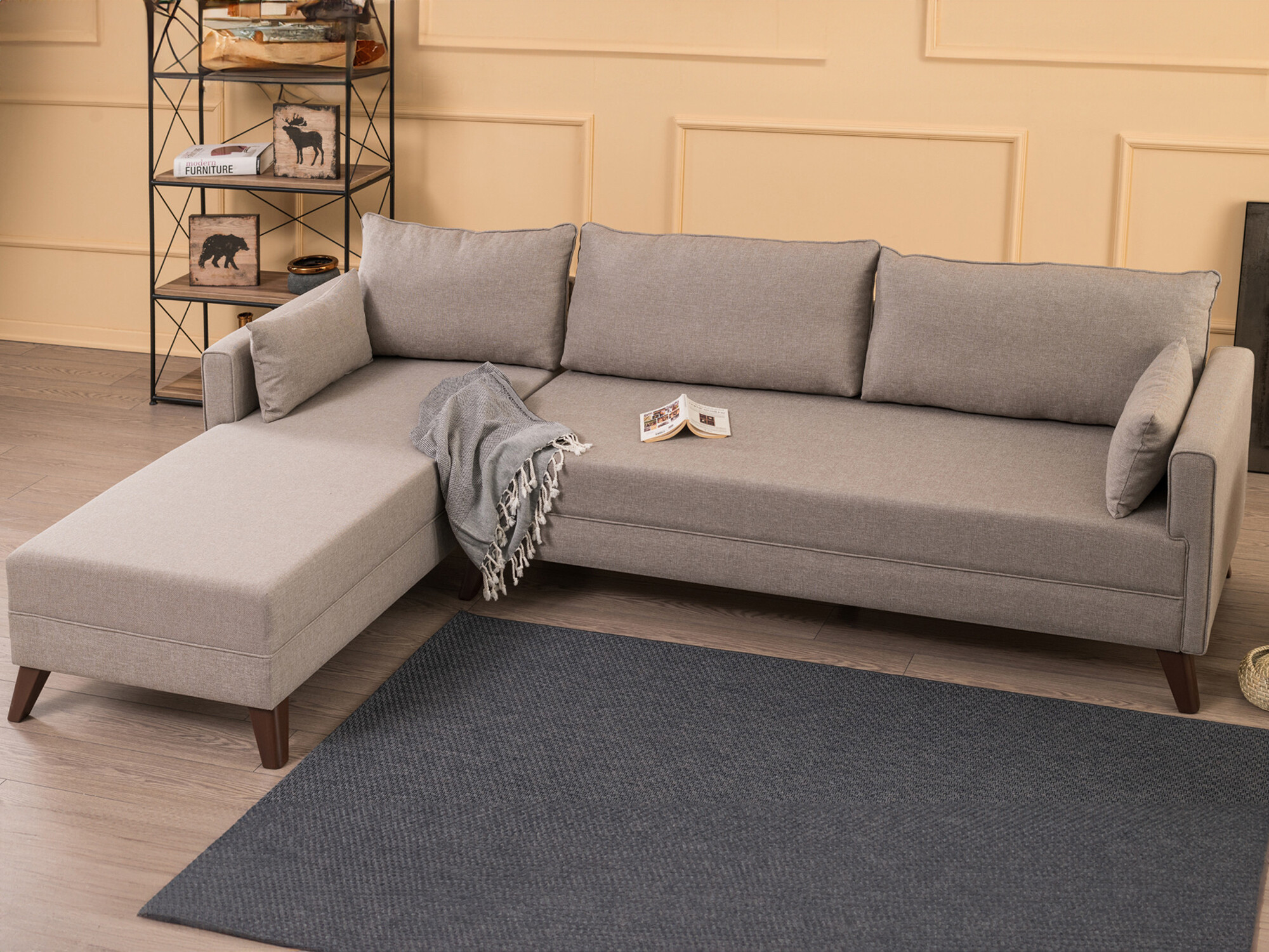 Sarokkanapé Fenlua 104 (Krém)