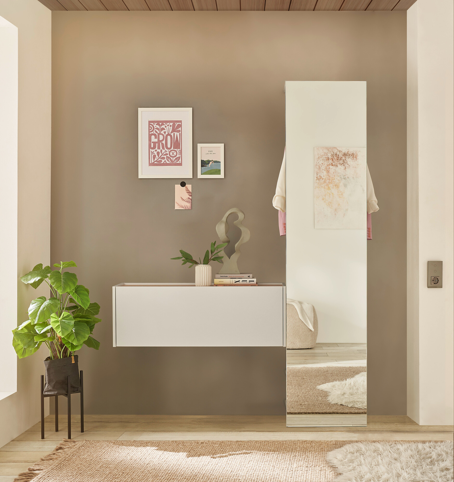 Előszoba garnitúra Elbsori 166 (Fehér)