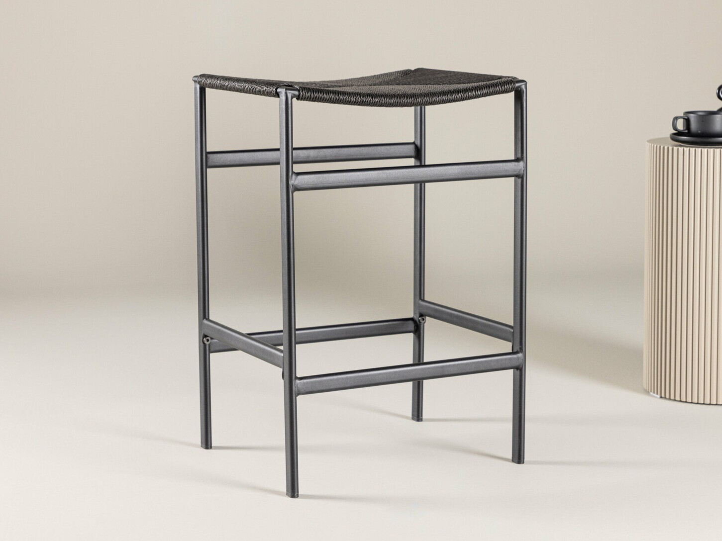 Alacsony bárszék Dallas 4564 (Fekete)