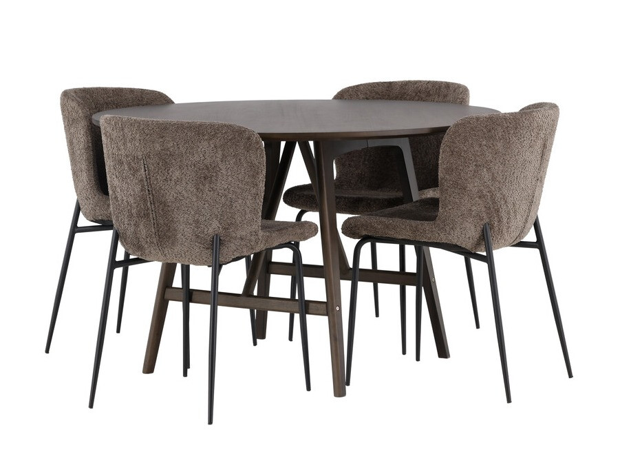 Étkezőgarnitúra Dallas 4570 (Barna)