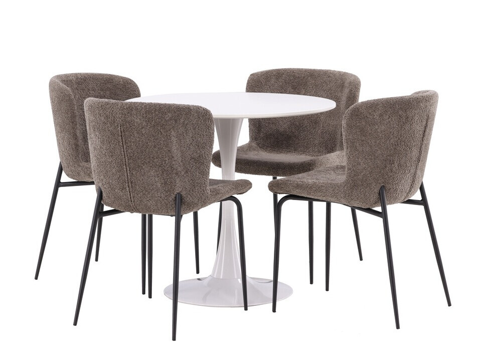 Étkezőgarnitúra Dallas 4590 (Barna)