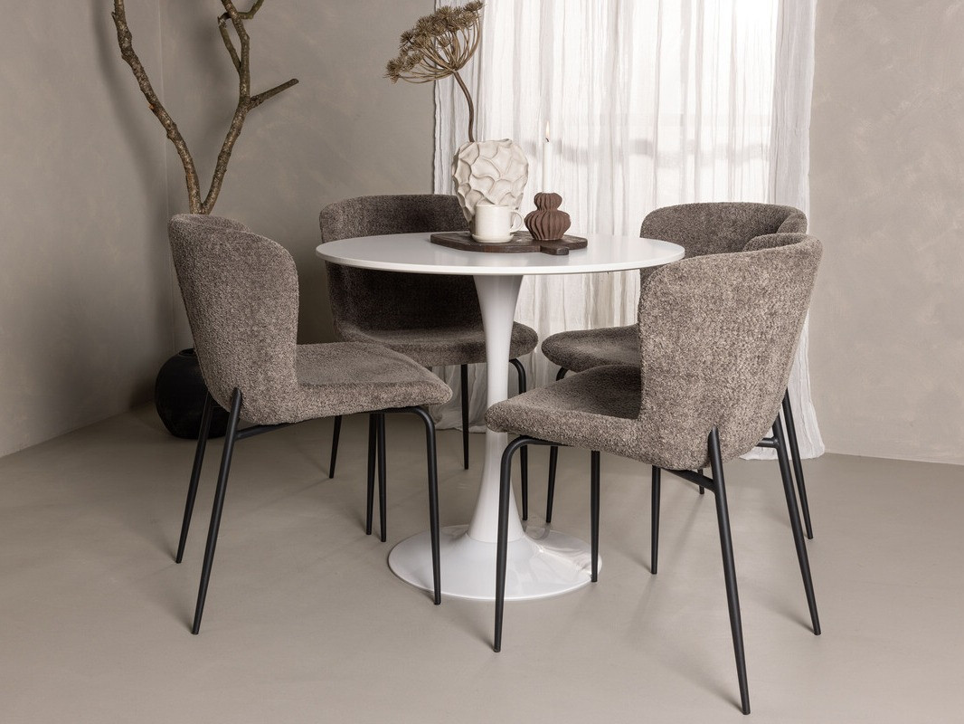 Étkezőgarnitúra Dallas 4590 (Barna)