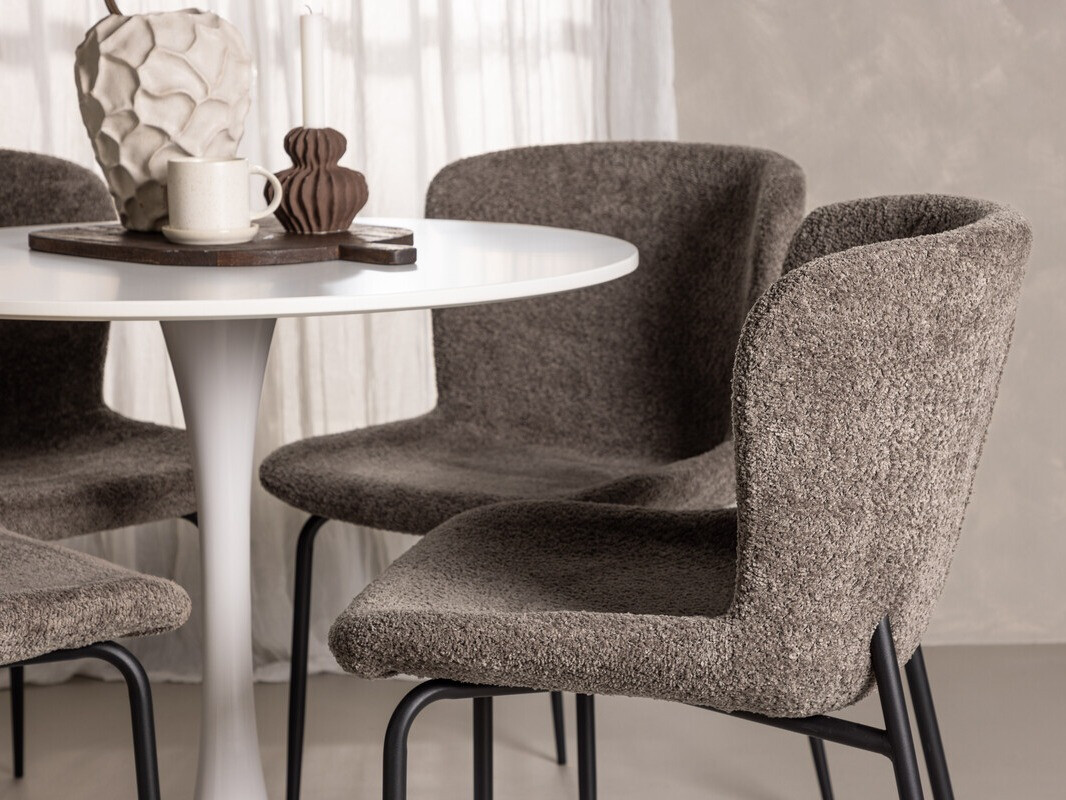 Étkezőgarnitúra Dallas 4590 (Barna)