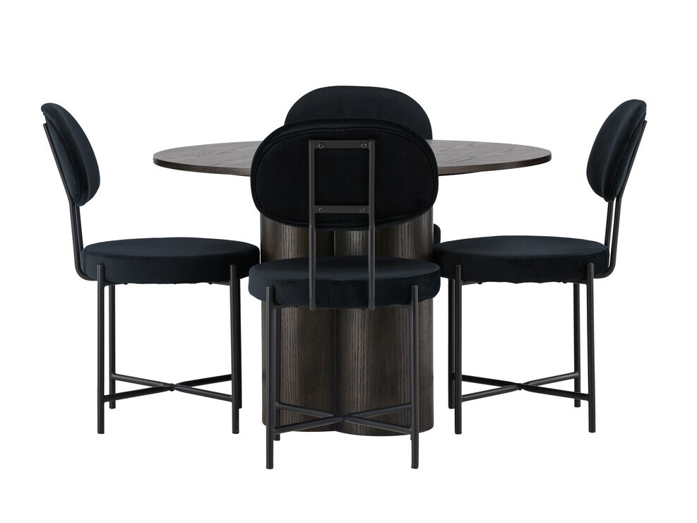 Étkezőgarnitúra Dallas 4605 (Sötét dió)