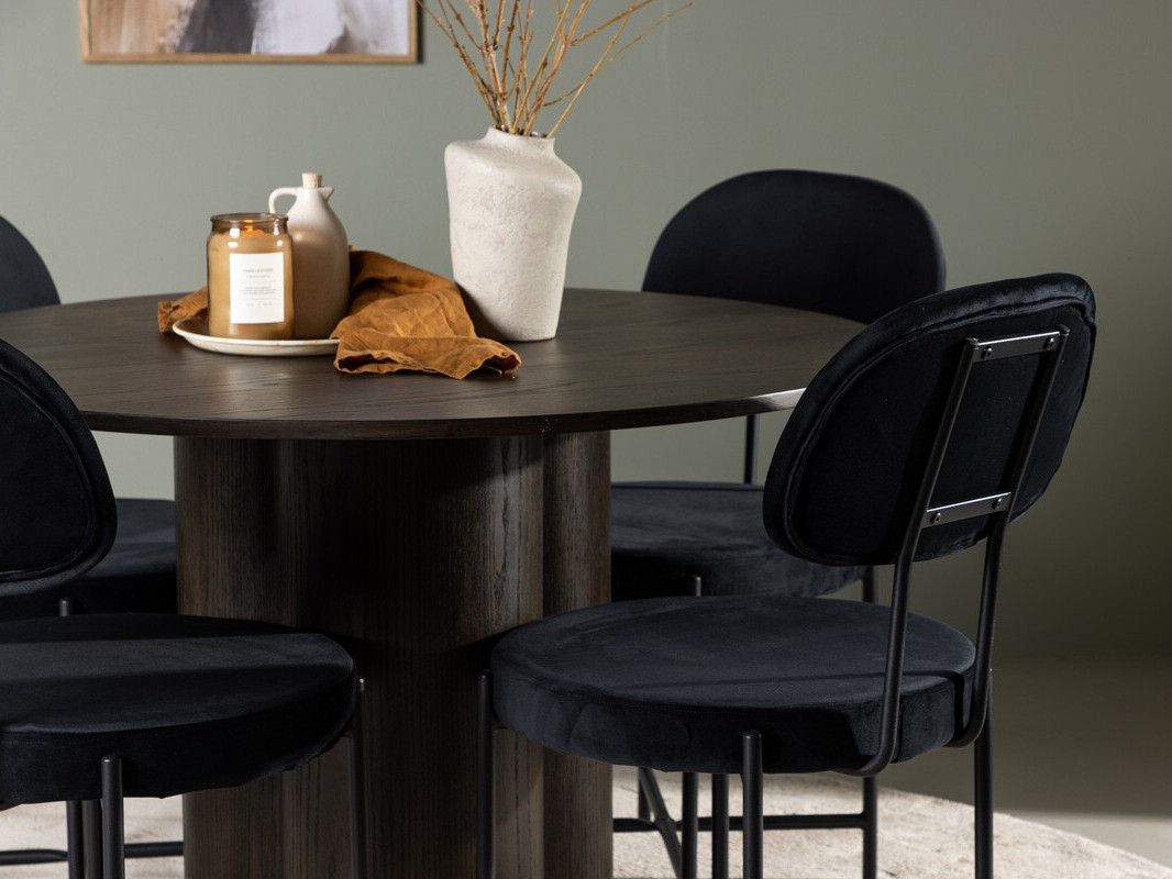 Étkezőgarnitúra Dallas 4605 (Sötét dió)