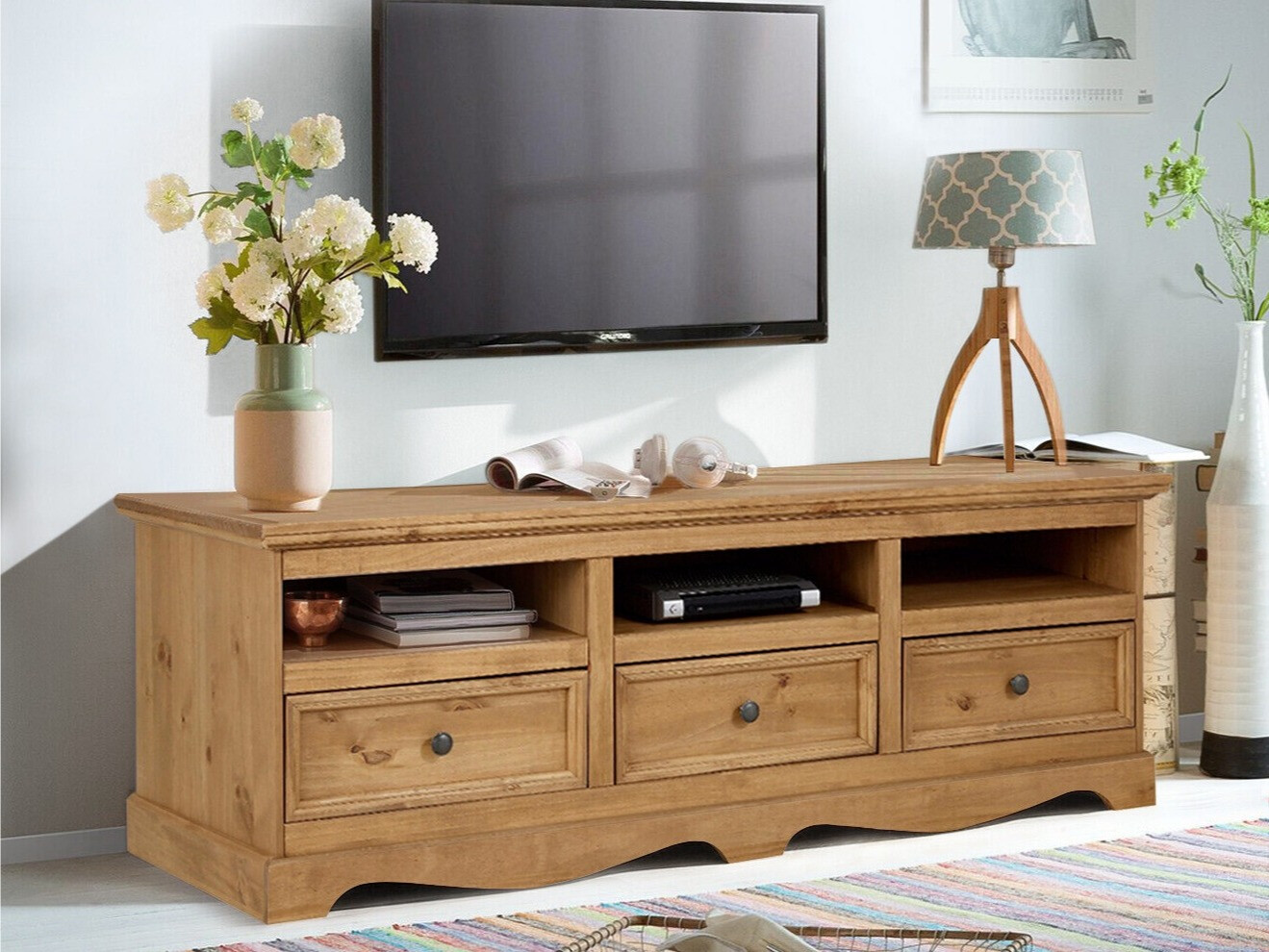 TV-állvány Fentivo 103 (Fenyő)