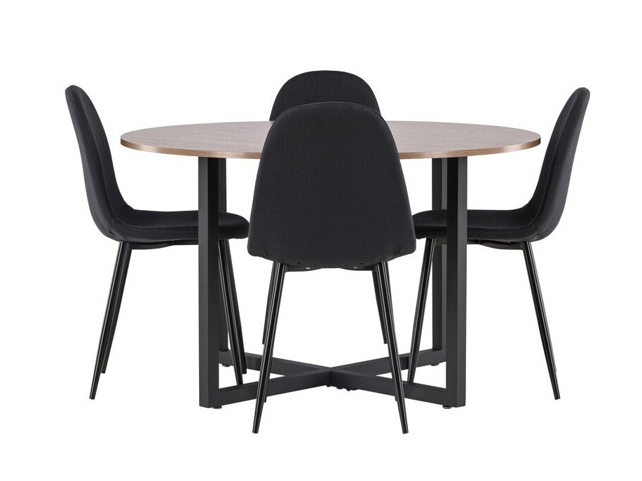 Étkezőgarnitúra Dallas 4599 (Fekete)