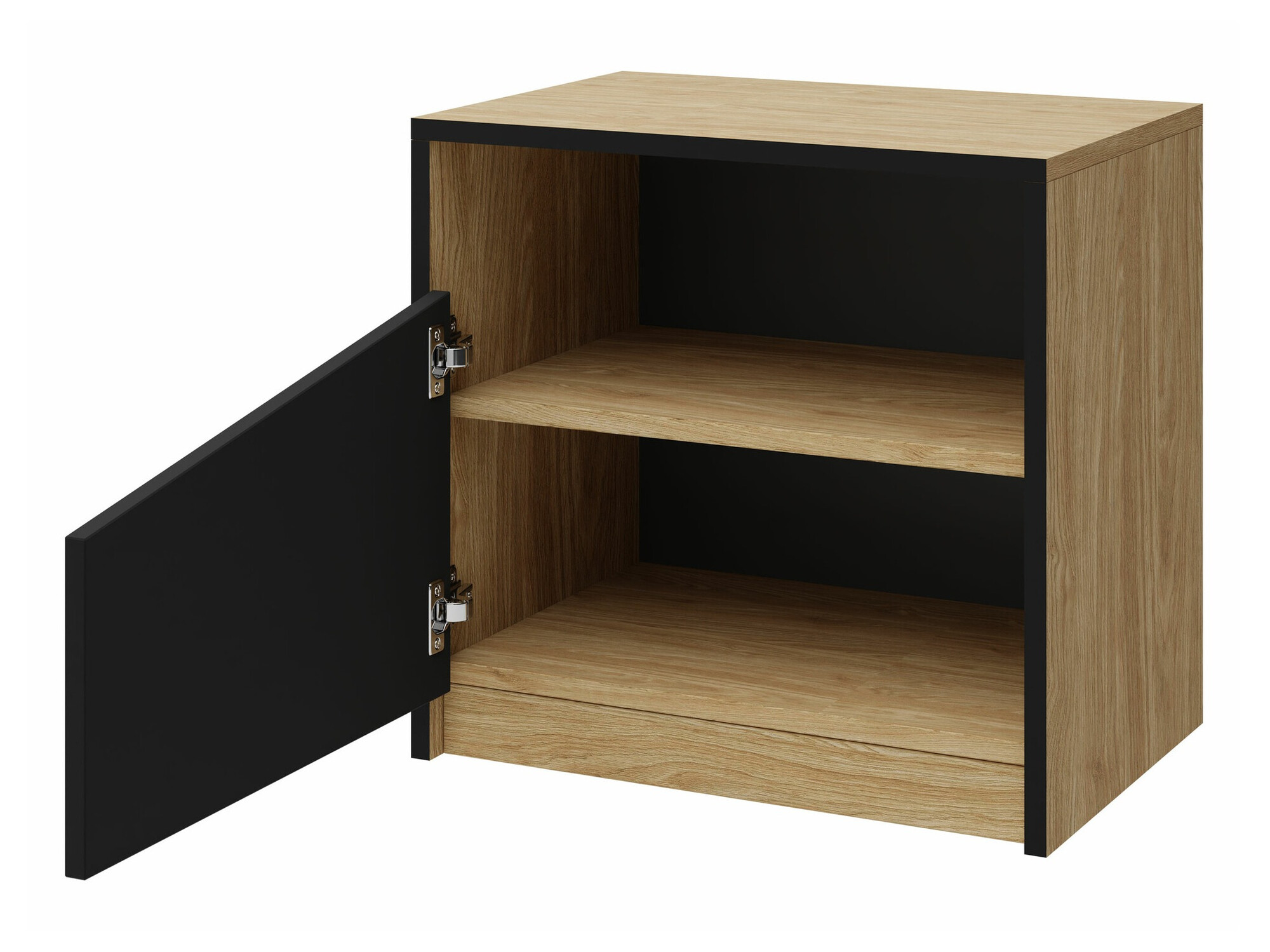 Éjjeliszekrény Tenreme 105 (Bézs + Tölgy)