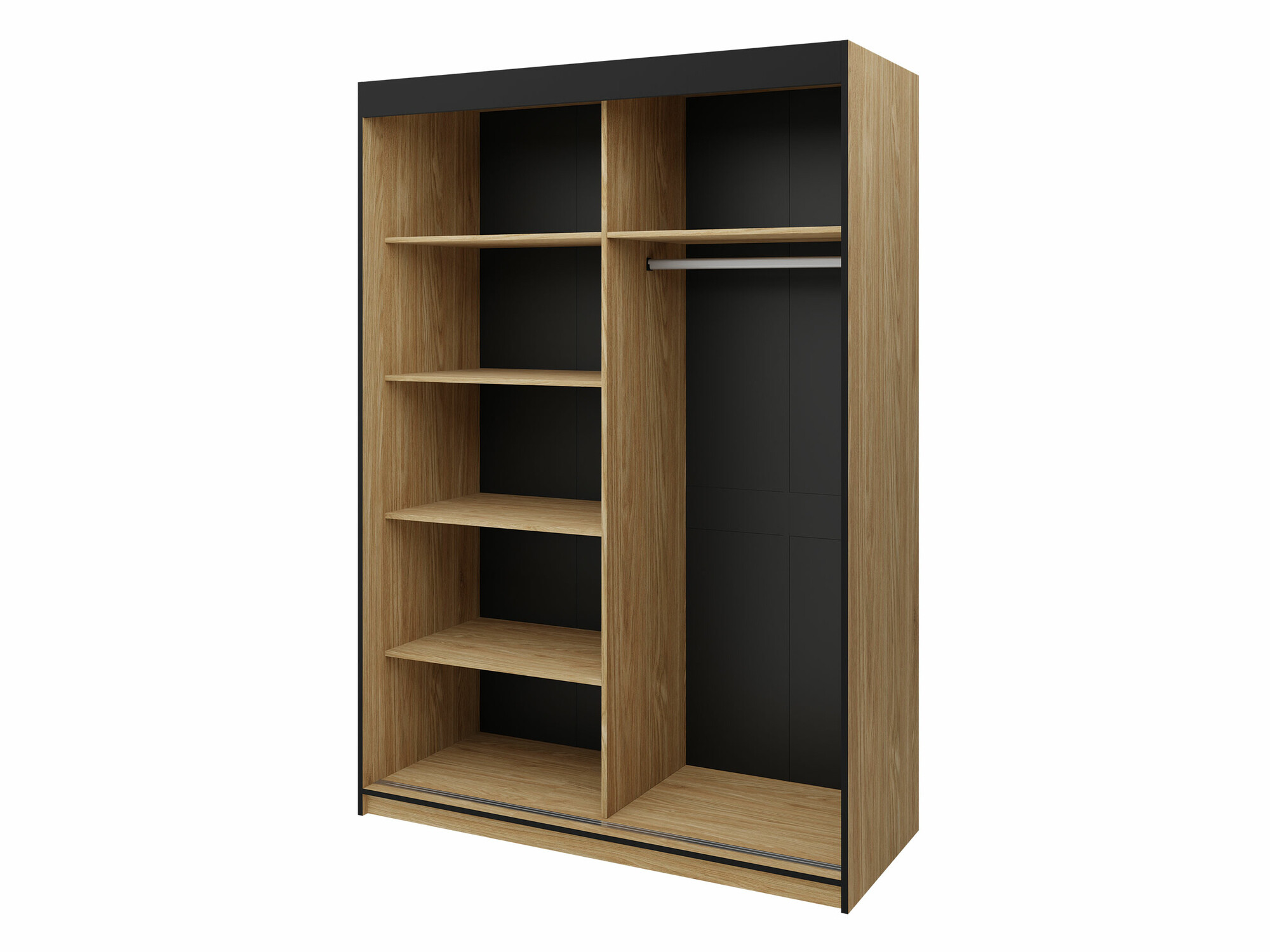 Gardróbszekrény Tenreme 101 (Bézs + Tölgy)