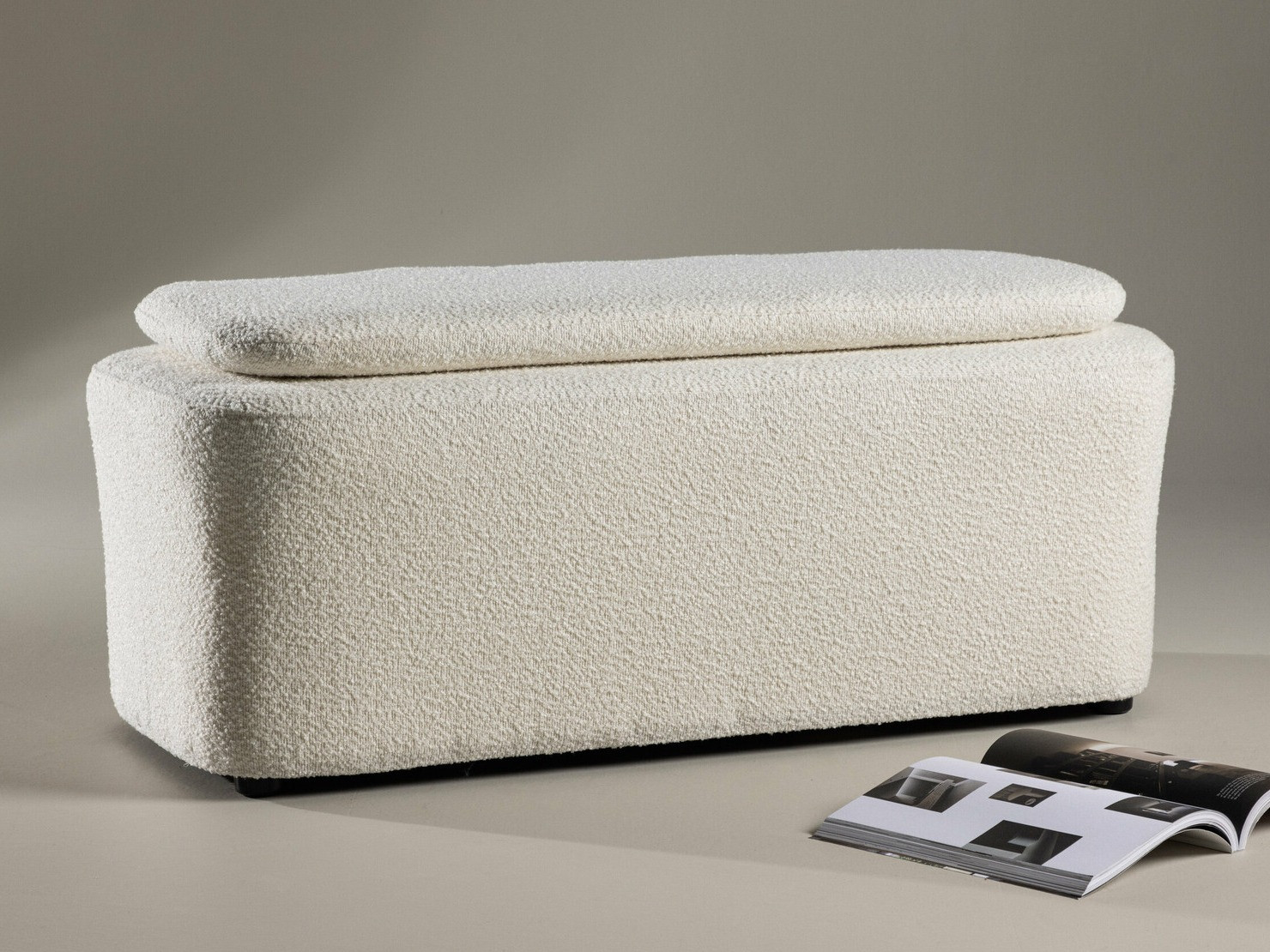 Kárpitozott pad Dallas 4602 (Fehér)