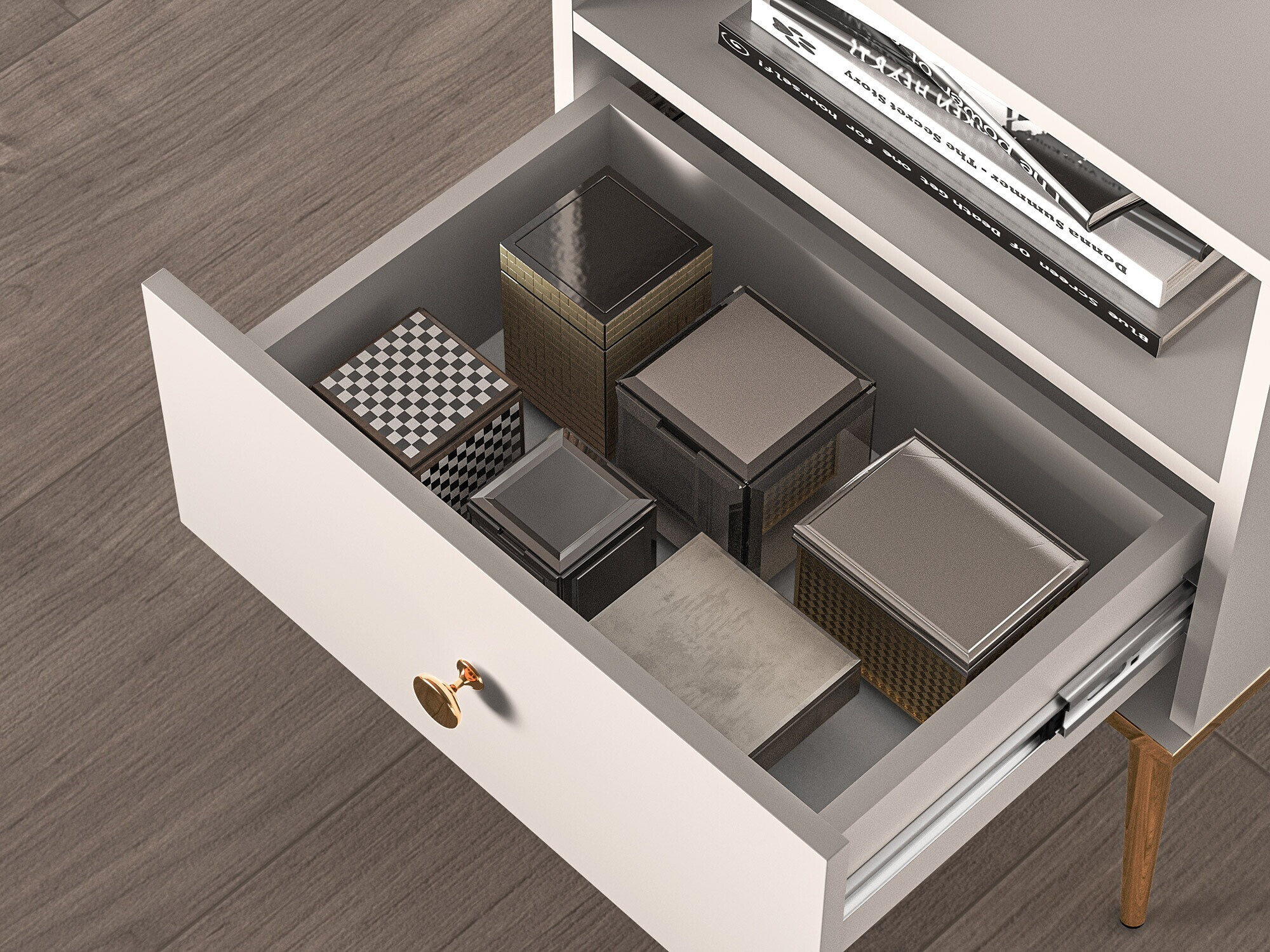 Éjjeliszekrény Veslomi 109